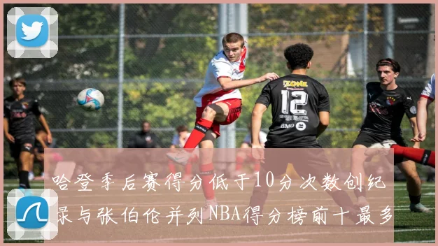 哈登季后赛得分低于10分次数创纪录与张伯伦并列NBA得分榜前十最多
